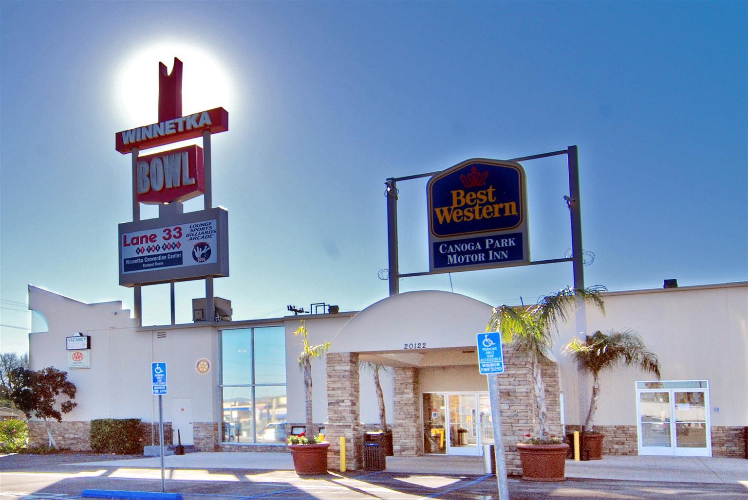 Best Western Canoga Park Motor Inn Los Angeles Exterior photo